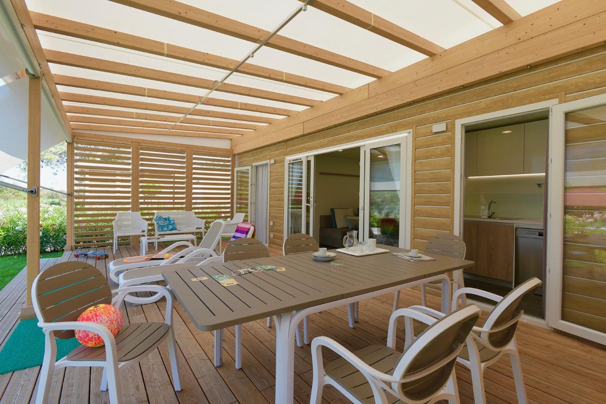 Isamar Holiday Village Ca Lino Zewnętrze zdjęcie 3D rendering of a patio